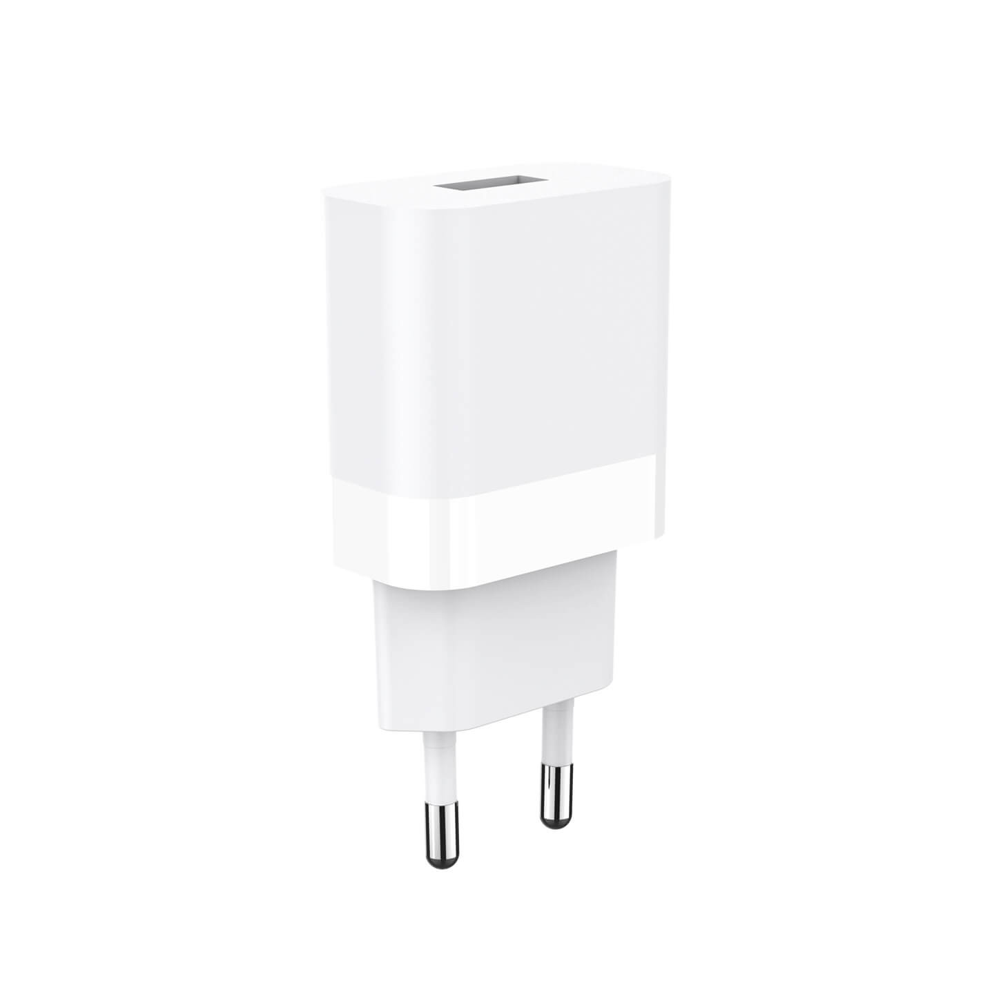 GEAR Lader 220V 1xUSB-A 2,4A HvitLightning Kabel 1m MFI C89