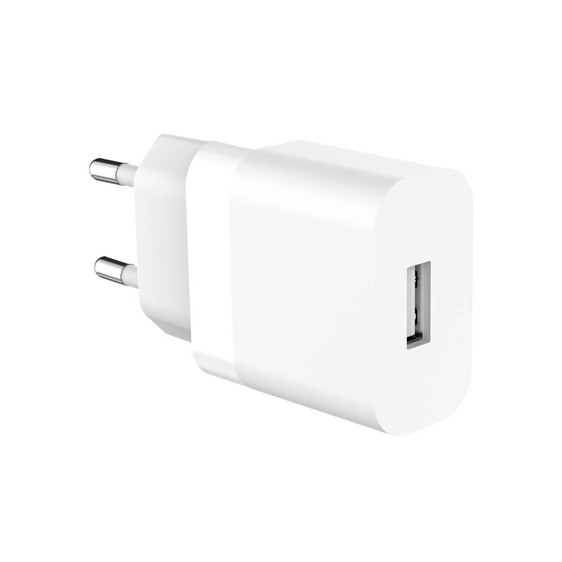 GEAR Lader 220V 1xUSB-A 2,4A HvitLightning Kabel 1m MFI C89