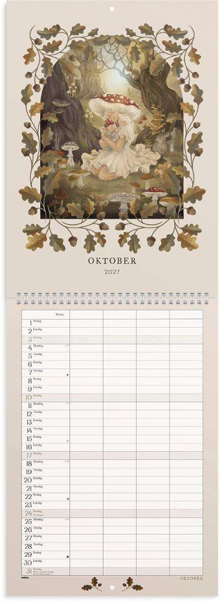 Familiekalender Grieg 2027 Eventyrskog