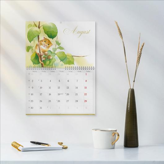 Veggkalender Grieg 2027 Natur