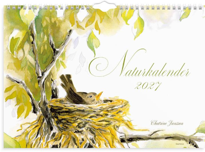 BildeVeggkalender Grieg 2027 Natur