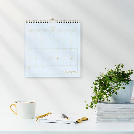 Veggkalender Grieg 2027 Color