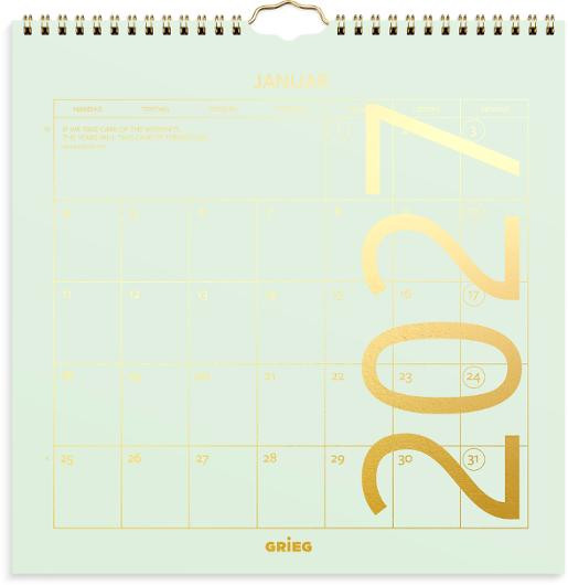 BildeVeggkalender Grieg 2027 Color