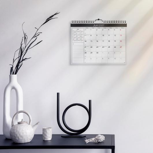 Månedskalender Grieg 2027 Elegant