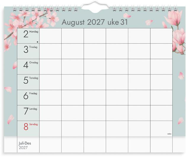 Hjemmets Kalender Grieg 2027