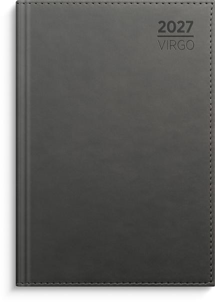 BildeDagbok Grieg Virgo A5 2027 Mørkgrå