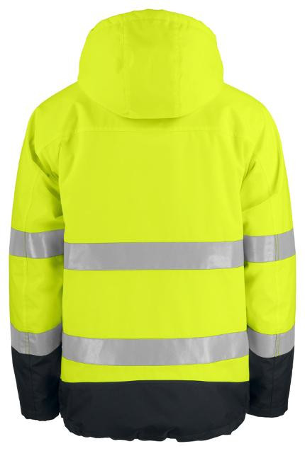 Skalljakke Projob 6441 M Hivis Gul/Sort