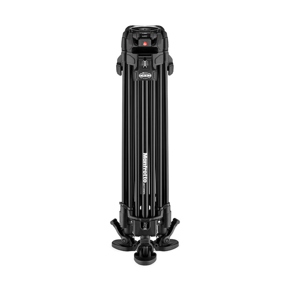 MANFROTTO Videostativkit 504X + 645 Fast Twin Aluminium
