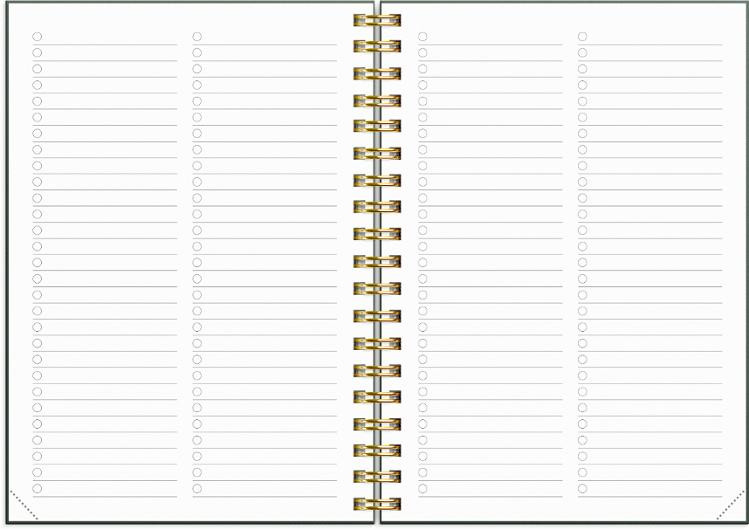 Ukekalender Grieg Multi A6 2027 Blomster