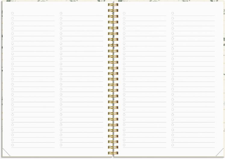 Ukekalender Grieg Multi A5 2027 Blomster