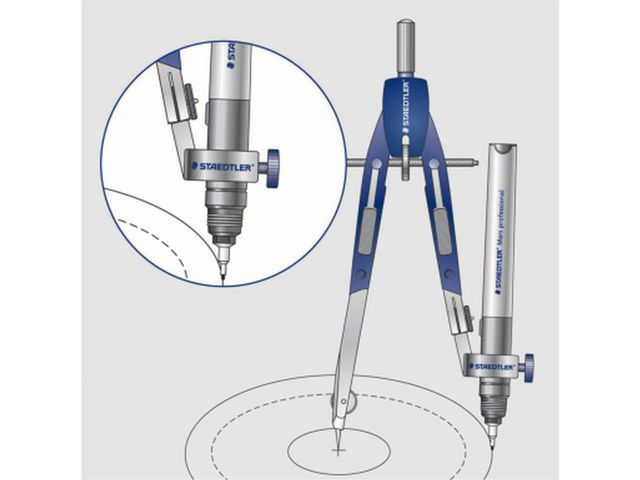 STAEDTLER Passer Mars Comfort m/universal adapter