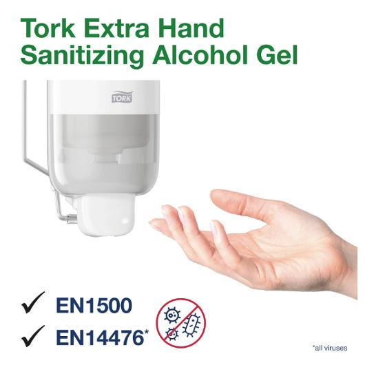 Hånddesinfeksjon Tork 74,4% Gel S1 1L