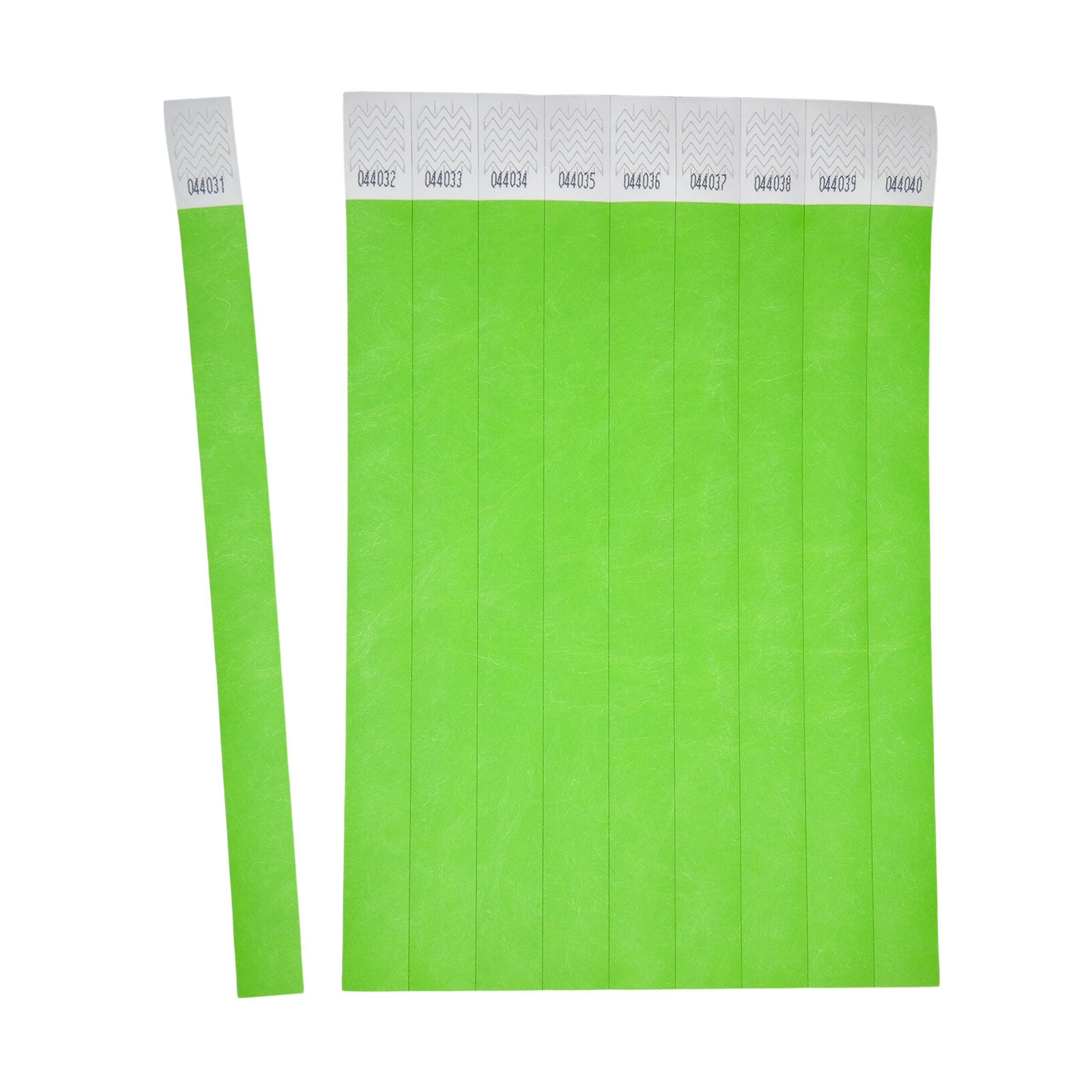 Festivalarmbnd Tyvek Grnn (500)