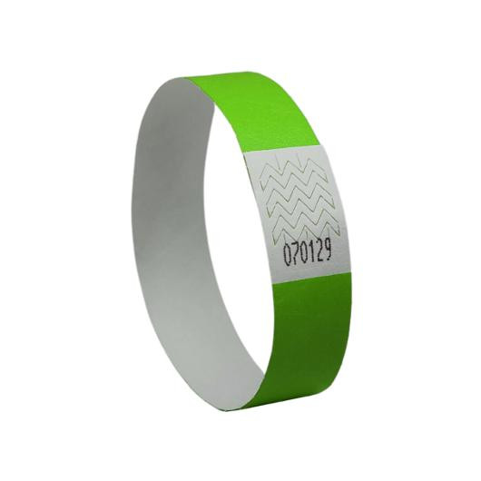 Festivalarmbnd Tyvek Grnn (500)