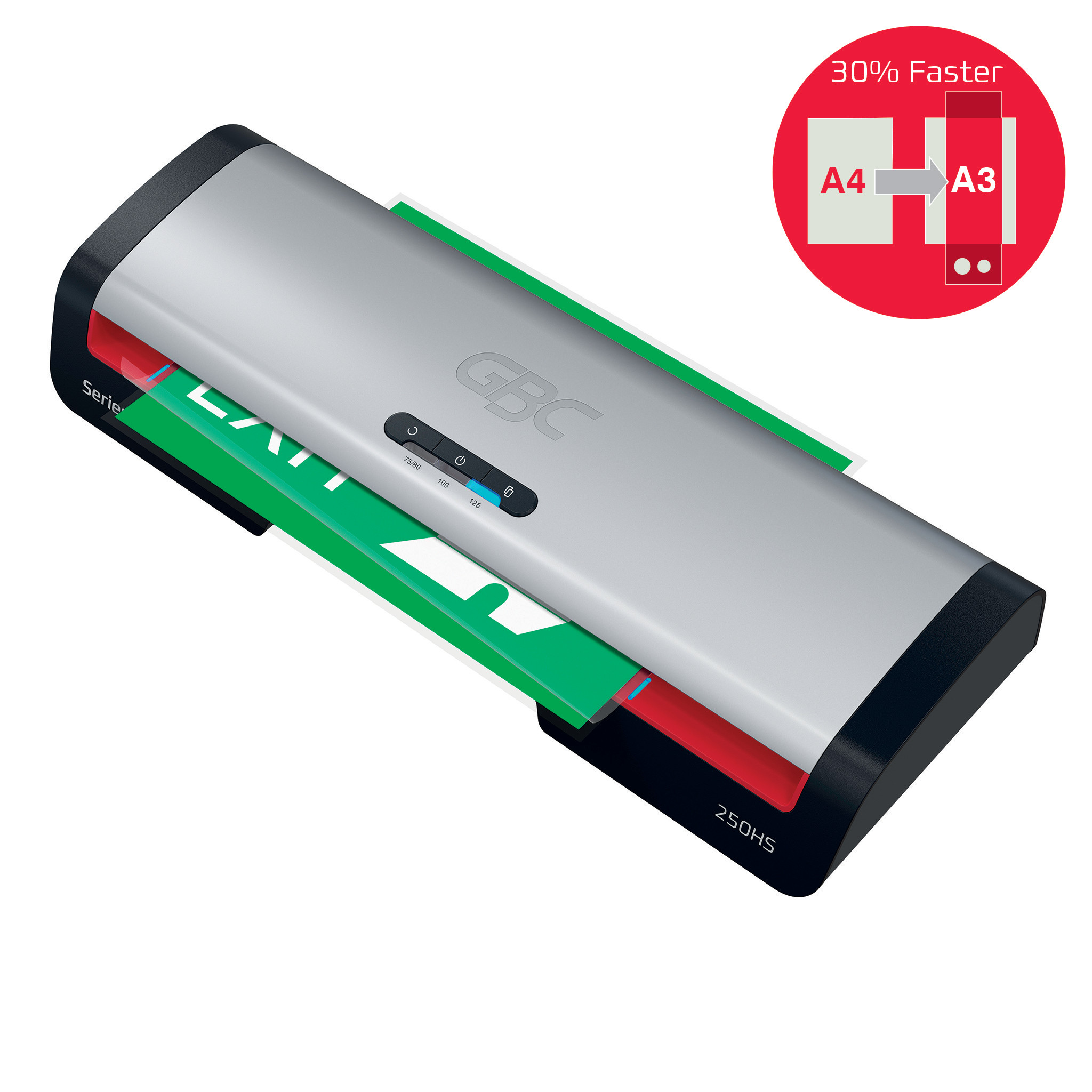 GBC Lamineringsmaskin 250HS Series 2 A3