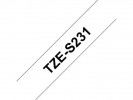 TZeS tape12mmx8m strong black/white